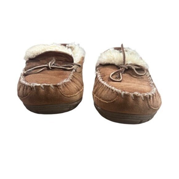 L.L. Bean Wicked Good Moccasin Slippers - Picture 3 of 12